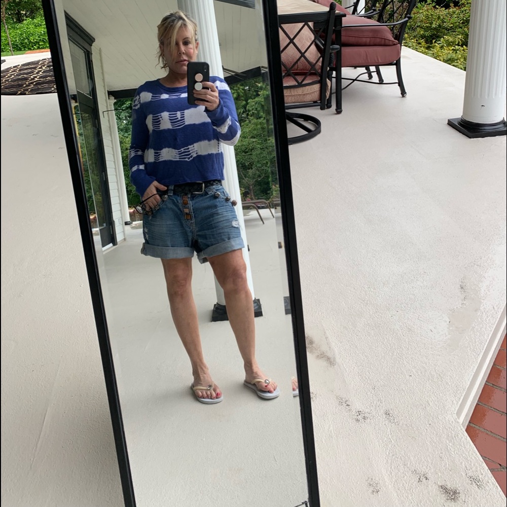 Anthropologie cropped sweater